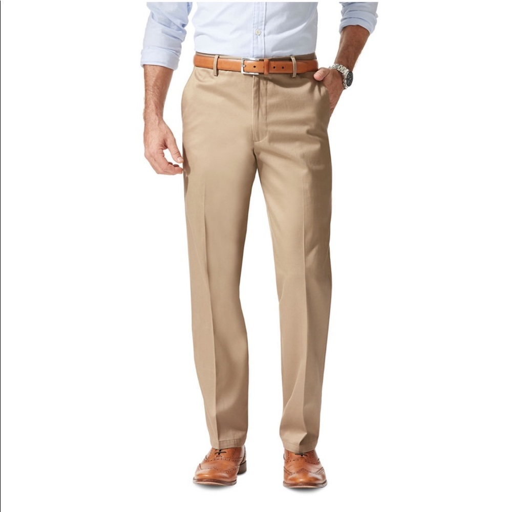 Dockers D2 signature khaki straight stretch pants